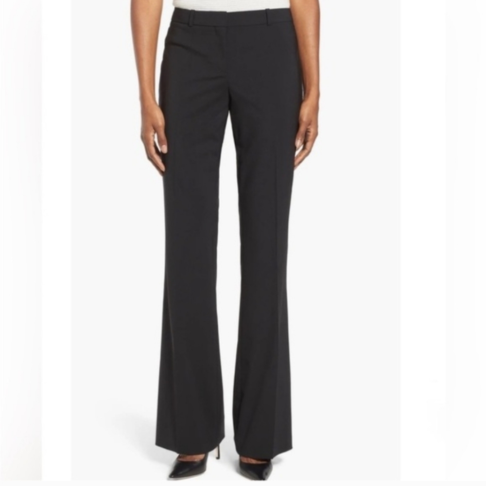 NWT HUGO BOSS Tulia4 Tailored Virgin Wool Trousers